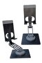 Foldable & 360° Rotatable Mobile & Tablet Stand for Table, Multiple Height & Angle Adjustments, Stable Metal Base, Portrait/Landscape Modes for Video Calls & Movies - 6
