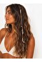 Handmade Bohemian Hair Clip – Yarn Wrapped Hair Accessory - 60 cm - 2
