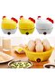 Yellow Egg Cooker - 7 Egg Capacity, Fast Electric Boiler for Hard, Soft, and Medium Eggs