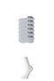 White Men's Invisible Socks 6 Pairs