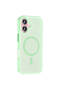iPhone 16 Case Magsafe Supported Camera Raised Silicone Matte Anti-Fingerprint Senk - 4