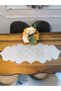Gray Embroidered Luxury Runner (120 X 45 cm) - 5