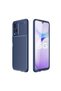 Vivo Y33S Case Carbon Look Silicone with Camera Protection Ultimate Protection Tkng - 3