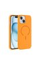 iPhone 15 Case Magsafe Supported Soft Silicone with Camera Protection Tkng - 2