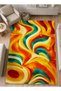 Sdt Mixed Patterned Modern Woven Base Decorative Carpet Sdtamor1193 - 2