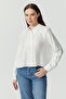 Women's Short Satin Shirt - 3