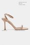 Taki Ten Patent Leather Women's Thin Heeled Shoes with Ankle Belt Detail - 2