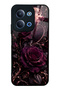 Xiaomi Redmi 15C Moonlit Burgundy Rose Design Glossy Phone Case