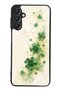 Samsung A24 Glossy Phone Case with Lucky Clover Whisper Design