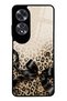 Oppo A60 Golden Leopard Bow Design Glossy Phone Case