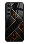 Samsung S24 Fe Noir Mosaic Design Glossy Phone Case