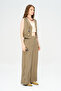 Women's Beaded and Sequined Flowy Vest - 4