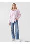 Rmz Gi̇yi̇m Farkiyla Striped Loose Fit Oxford Women's Shirt - 2