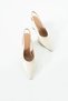 Wedge Women's Pointed Toe Wedge Heeled Shoes Stylish Elegant Open Back Ankle Strap Casual Shoes - 5