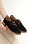 Mnr 4740 Genuine Leather Flat Sole Lace-Up Shoes - 6