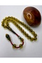 7,7/8,9 mm Muhammed Dabbas Crafted Ottoman Simile Stick Clamping Amber Prayer Beads - 2
