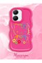Poco X7 Pro Compatible Case Camera Protector Red Silicone Couple Phone Case Kitty Pattern - 2