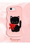 iPhone 8 Compatible Case Camera Protector Pink Silicone Couple Phone Case Cat Pattern - 2