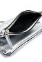 Folding Cover Chain Portfolio Women's Crossbody Bag Hamah Silver - 5