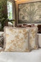 Rose Pattern Floral Fringe Pillowcase - Elegant Flower Garden Cream Mink Tassel Throw Pillow Cover - 2