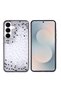 Galaxy S25 Fe Case Camera Raised Glittery Drop Stone Silicone Tkng