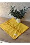 Lemonade Linen Ruffled Tea Towel / Oven Cover - 4