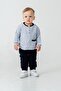 Baby Boy Knitwear Sweater Pants Set 23124 - 2