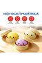 Kawaii Dumpling Squishy Toy-Soft Squeeze Stress Ball, Anxiety Relief Fidget Toy, Stretchy Sensory Dumpling Squishy - 6