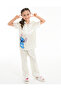 NAY LD LIC FRUITY STRIPE STITCH CLASSIC SS PJ SET-LDPJFSCSST11:LTGREEN:9-10YEARS - 2