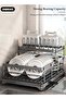 2-Tier Dish Drying Rack, Space Saving Dish Drying Stand for Kitchen Counter, Stainless Steel Dish Drainer with Cups Holder for Dishes, Knives, Spoons, Forks - 6