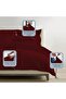 Royale 100% Cotton GCC King Size Duvet Cover Set 240x220 cm Rio Red, 1000 Thread Count - 3