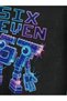 Six Seven 67 Printed Crew Neck 100% Cotton Short Sleeve Kids and Teenagers T-Shirt - 2