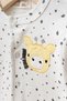 Baby 100% Cotton Little Friends 4-Piece Zippered Embroidered Newborn Hospital Discharge Jumpsuit Set Yk193978 - 5