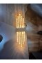 Bhbackhome Aura Medium 39 سم - مصباح حائط بتصميم عصري LED - فضي - ضوء النهار - 7