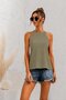 Women's Back Detail Sleeveless Athlete Blouse - 2
