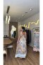 Vintage Patterned Strappy Maxi Dress - 3