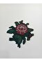 Kanavic Red Green Flower Applique - 6