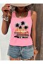 Mix Printed Women's Hollow Collar Swimmer T-Shirt Athlete
