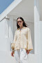Wide Britli Kimono Shirt Yellow - 2