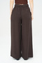 Women's Intensely Stone and Bead Embroidered Palazzo Trousers - 4
