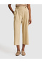 Beige Loose Fit Canvas Trousers 50321204-Vr011 - 2