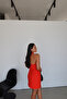 Halter Neck Stitched Dress - 3