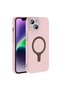 Apple iPhone 13 Compatible Case Pastello Magsafe Light Pink