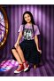 Wednesday Printed T-Shirt and Skirt Set - 2