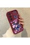 Samsung Galaxy A24 Compatible Case Camera Protector Burgundy Silicone Couple Phone Case Butterfly Pattern - 2
