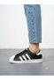 Women's Black and White Sneaker Daily Orthopedic Sole Walking Sports Shoes - 2