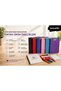 Painting Set |   25X35 cm Spiral Drawing Notebook, 12 Dry Paints, 12 Pastel Paints, A4 Pink Secretarial, and 50 Sheets of Unlined Paper - 3
