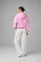 Women's Oversize Sweatshirt Hoodie Spicy Mood Pink – Hooded, 3-Thread Fleece, Kangaroo Pocket - 5