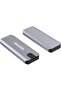 M.2 NVMe USB 3.1 Gen2 Tool-Free External HDD Enclosure Adapter - PCIE SSD Case Drive - Support M and B&M Keys for 2230/2242/2260/2280 SSD - 5