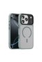 iPhone 17 Pro Case Magsafe Supported Camera Raised Matte Anti-Fingerprint Silicone Omsy - 3